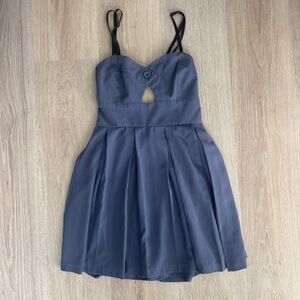 Nasty Gal Keepsake Keyhole Strappy Mini Dress